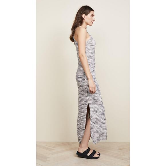 Splendid Womens Space Dye Ribbed Maxi Dress - Natural Multi, Large NWT - Picture 4 of 5